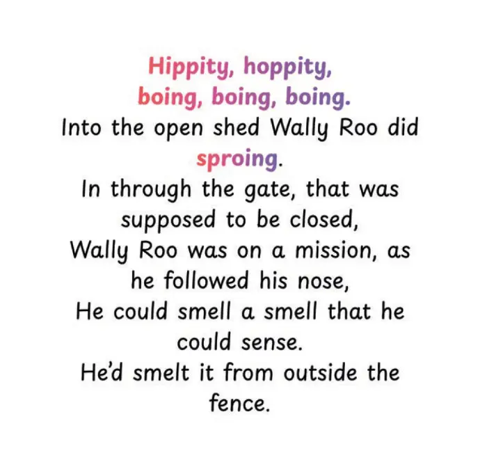 Adventures with Wally Roo - Page extract