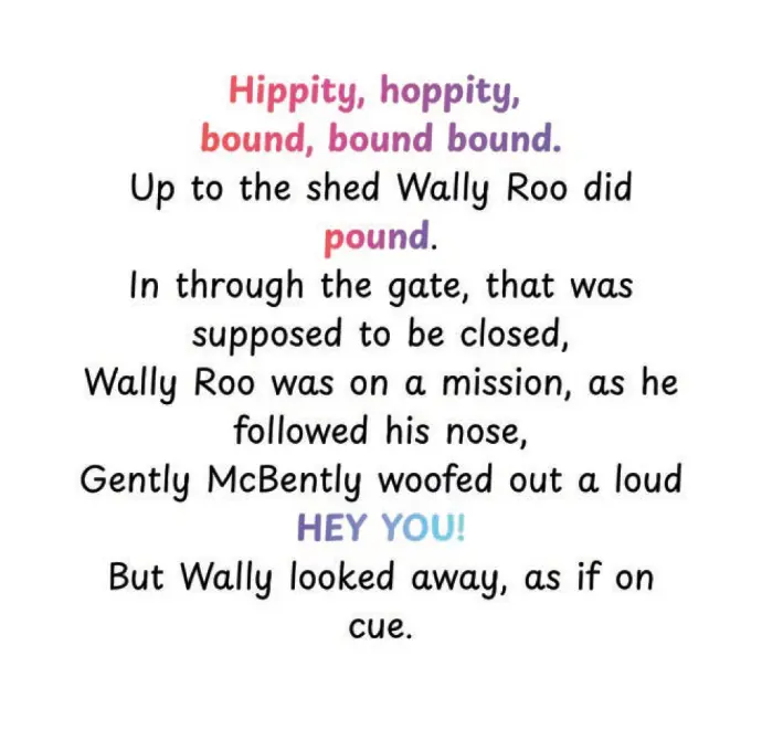 Adventures with Wally Roo - Page extract
